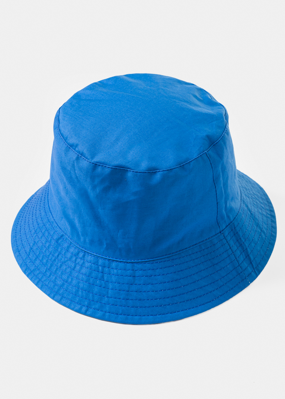Double-Faced Bucket Hat Eyes Pattern & Blue